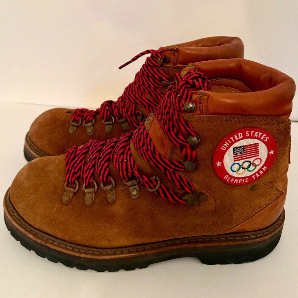Polo Ralph Lauren x Allen Edmonds Team USA 2018 Olympics Boots Size 8.5
